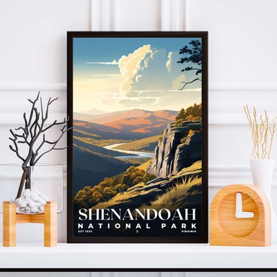 Shenandoah National Park Poster, Travel Art, Office Poster, Home Decor | S7 - image5